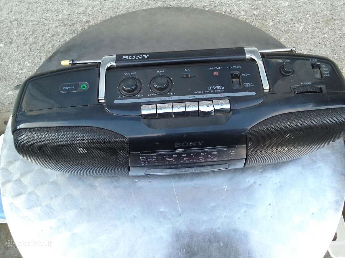 Sony magnetofonas - nuotraukos Nr. 3