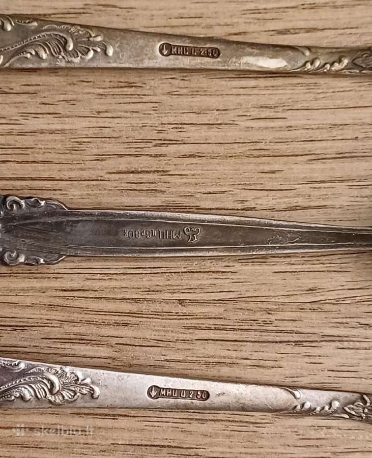 Stalo įrankiai ( ne sidabras) rinkinys - nuotraukos Nr. 8