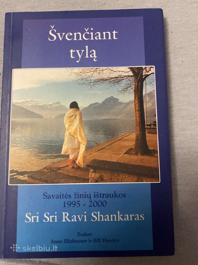 Parduodama Shankaro knyga Švenčiant tyla