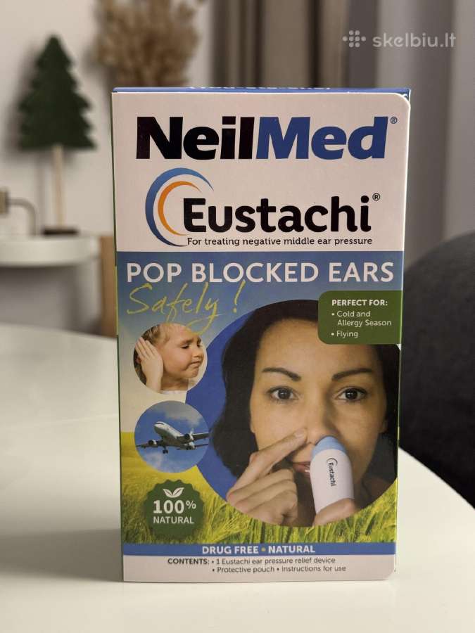 Eustachi - ausies slėgio reguliavimo prietaisas