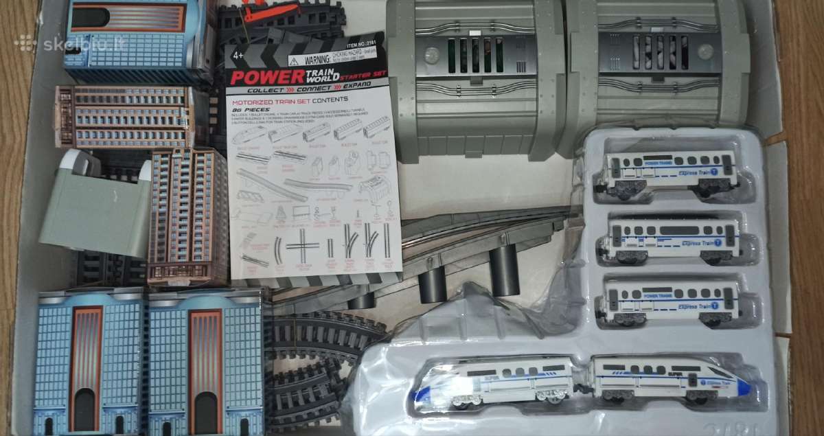 "Power train world train set" Traukinys mažiems va - nuotraukos Nr. 3