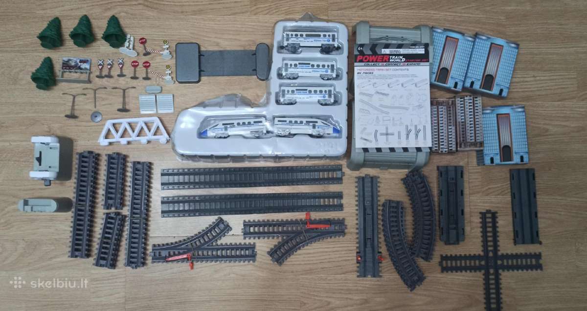 "Power train world train set" Traukinys mažiems va - nuotraukos Nr. 4