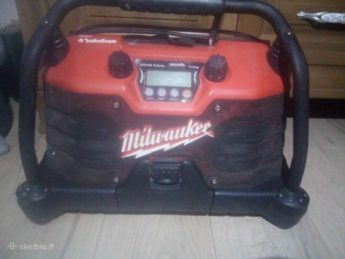 Statybine radija Milwaukee