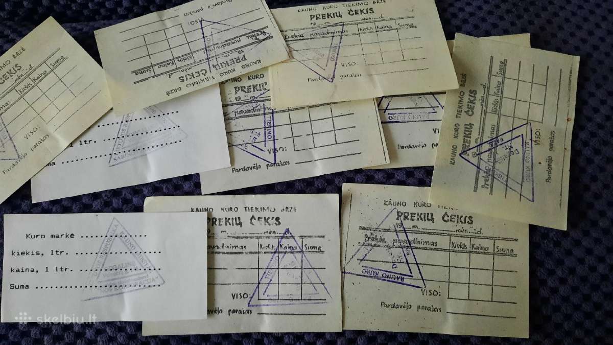 Nauji blankai ,pažymėjimai sovietiniai - nuotraukos Nr. 14