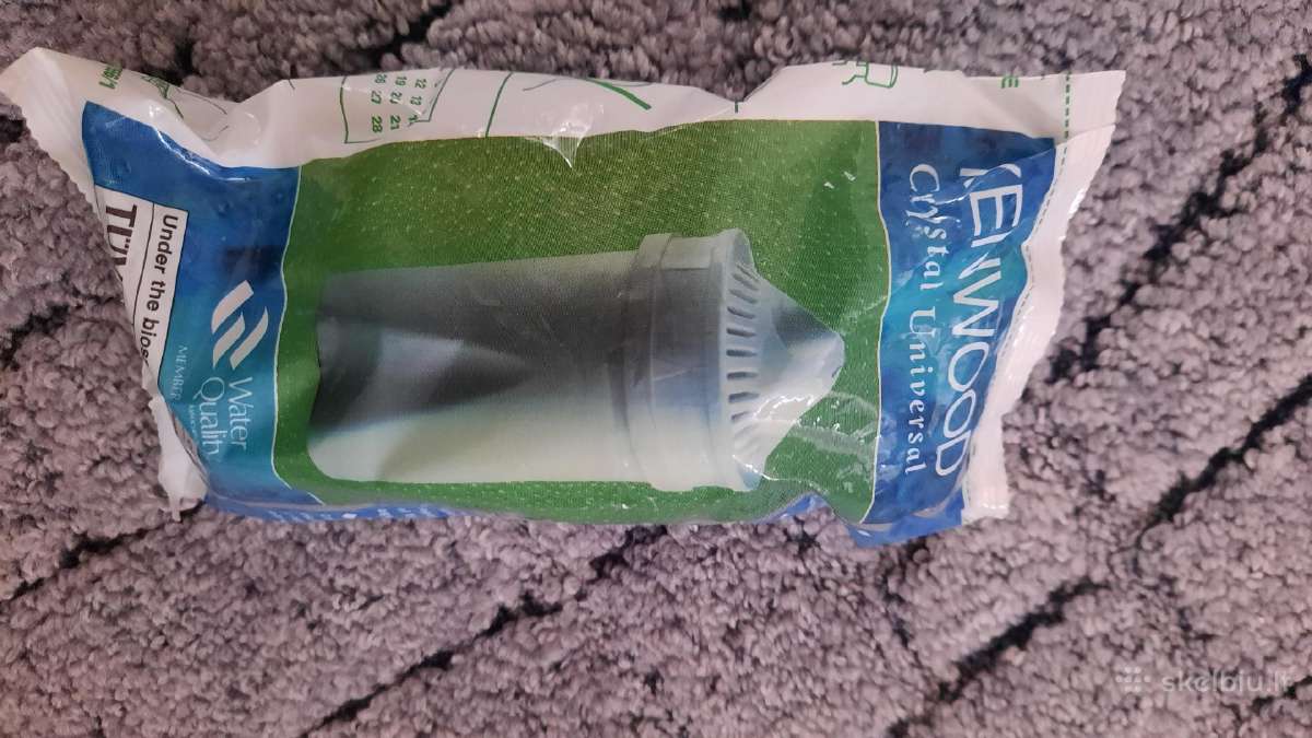 Nauji vandens filtrai