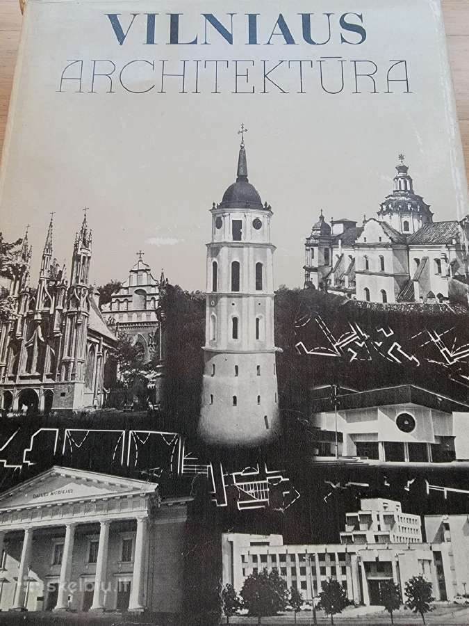 1985m.albumas "Vilniaus architektūra"