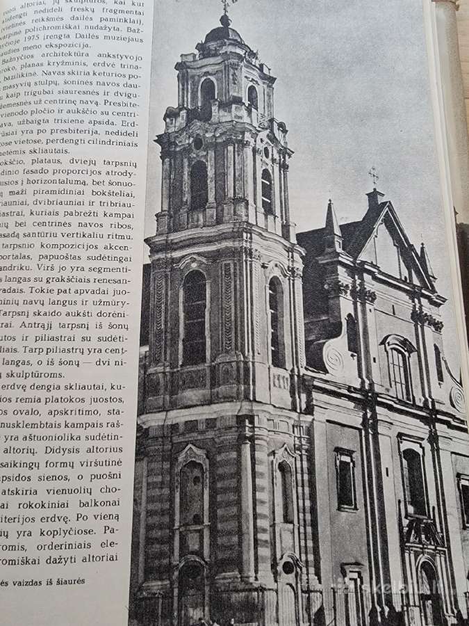 1985m.albumas "Vilniaus architektūra" - nuotraukos Nr. 7