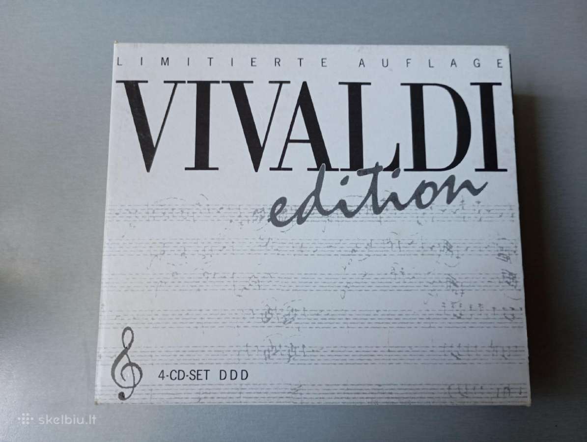 CD plokštelės "Vivaldi" ir "Bach" - nuotraukos Nr. 2