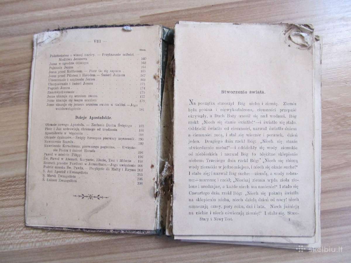 Stary I Nowy Testament , 1897 - nuotraukos Nr. 3