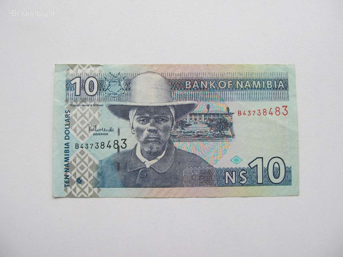 10 doleriu , Namibija , 2001
