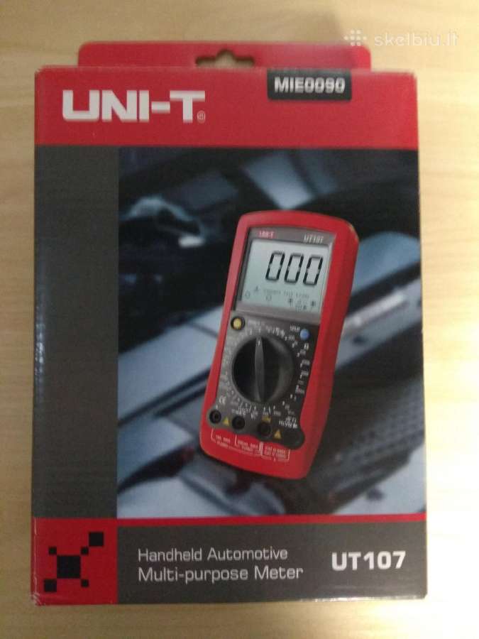 Replės Benning Cm1-2, Uni-t Multimetras Ut107 - nuotraukos Nr. 4