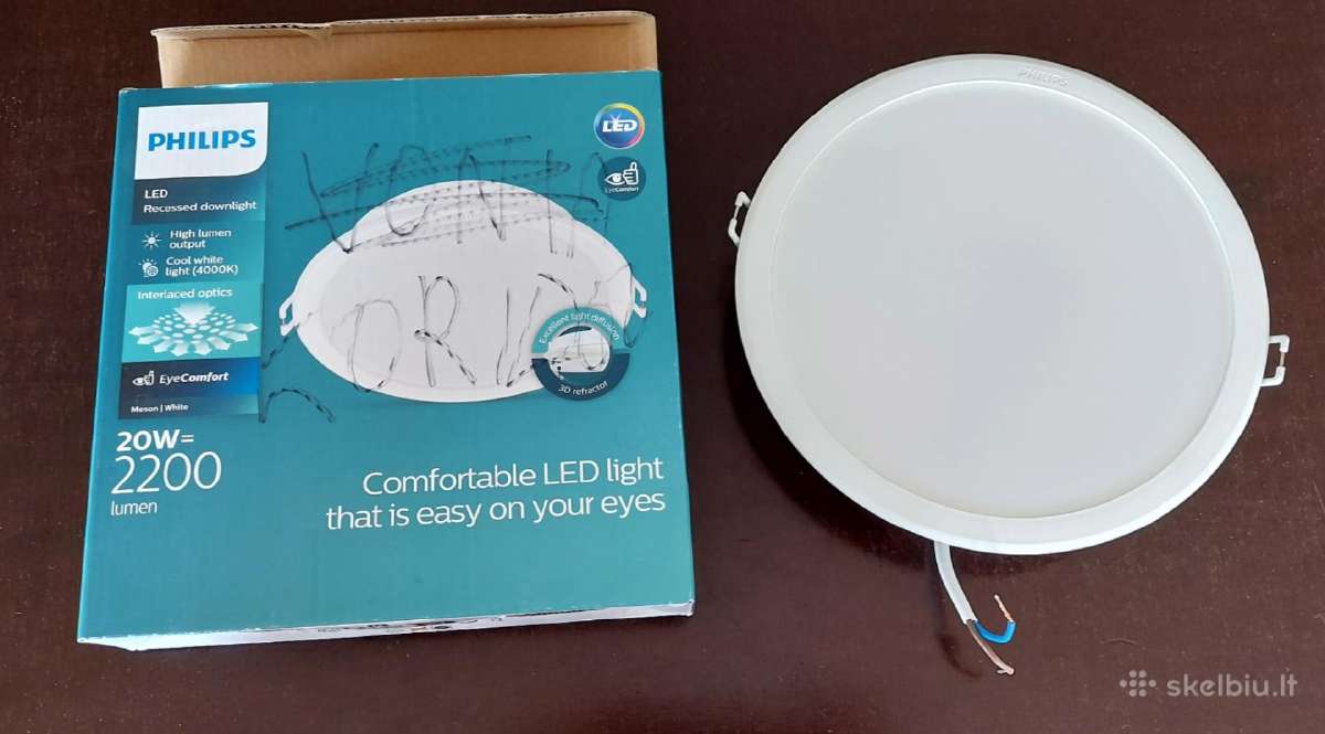 Įmontuojamas lubinis Philips LED šviestuvas
