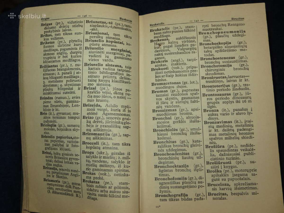 Knyga Tarptautinių žodžių žodynas 1936 - nuotraukos Nr. 18