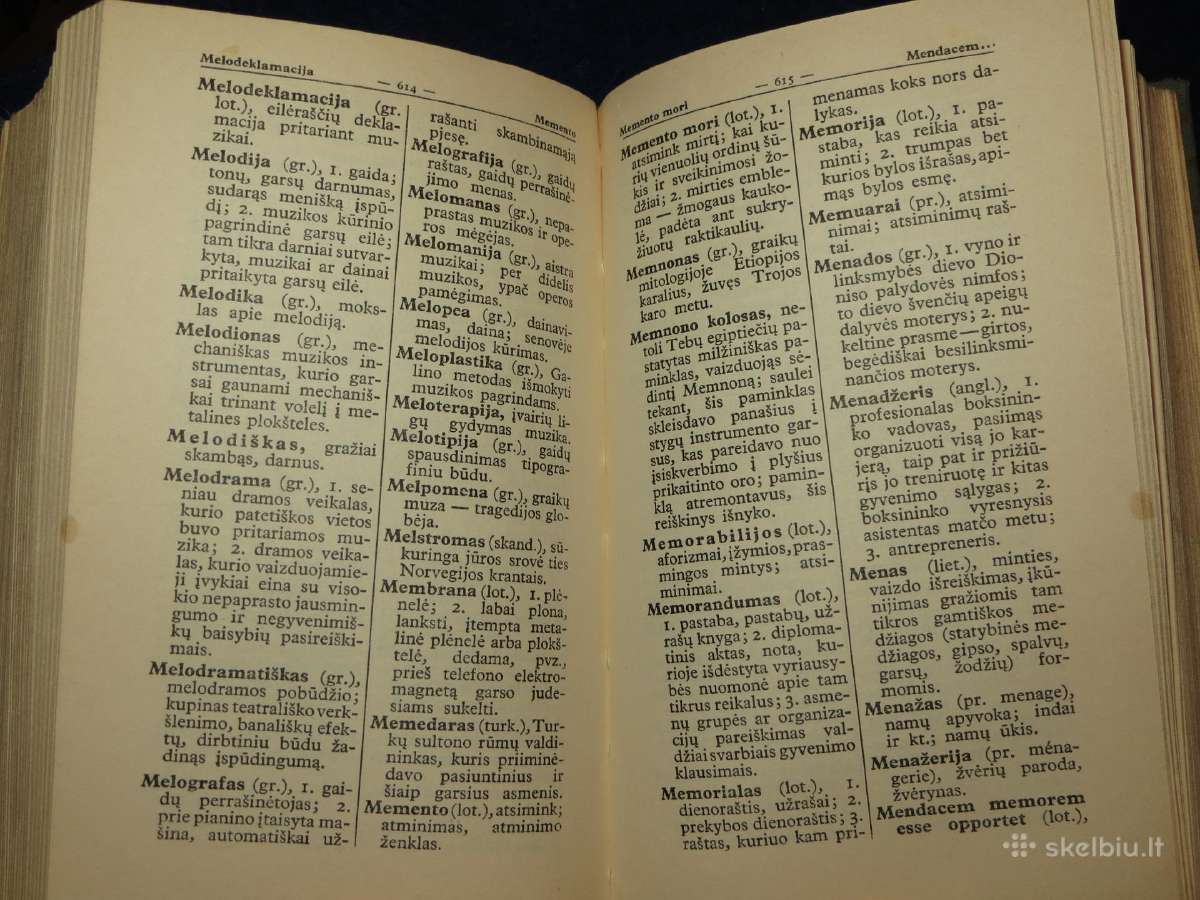 Knyga Tarptautinių žodžių žodynas 1936 - nuotraukos Nr. 23