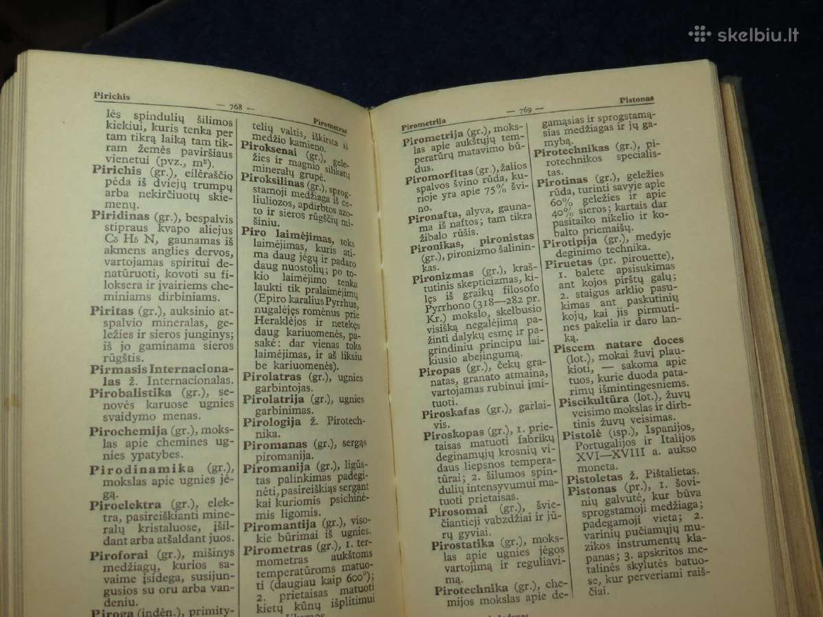 Knyga Tarptautinių žodžių žodynas 1936 - nuotraukos Nr. 24