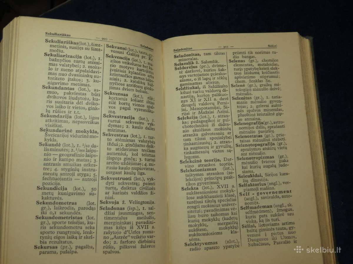 Knyga Tarptautinių žodžių žodynas 1936 - nuotraukos Nr. 26