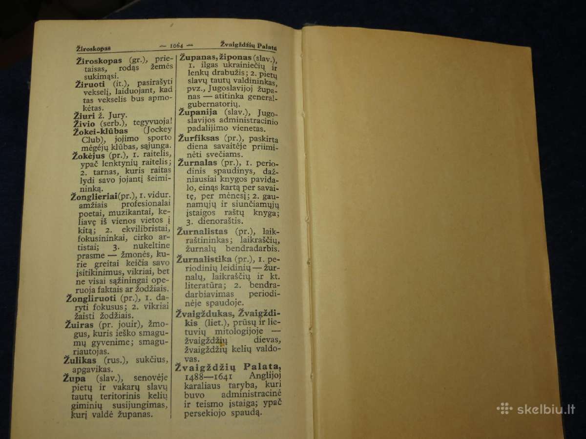 Knyga Tarptautinių žodžių žodynas 1936 - nuotraukos Nr. 29