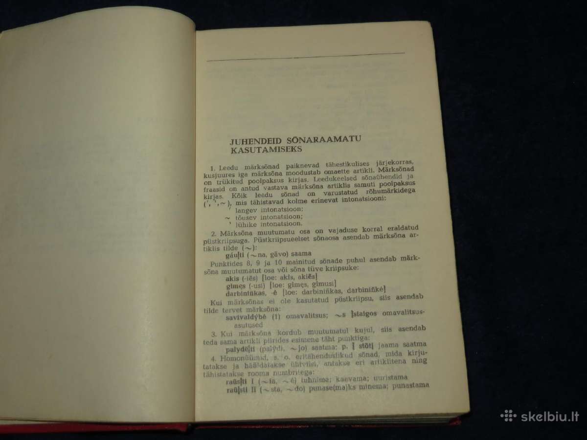 Knyga Lietuvių-estų kalbų žodynas 1969 - nuotraukos Nr. 4