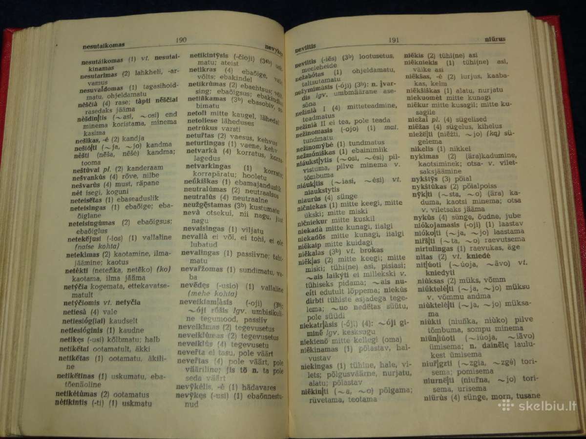 Knyga Lietuvių-estų kalbų žodynas 1969 - nuotraukos Nr. 9