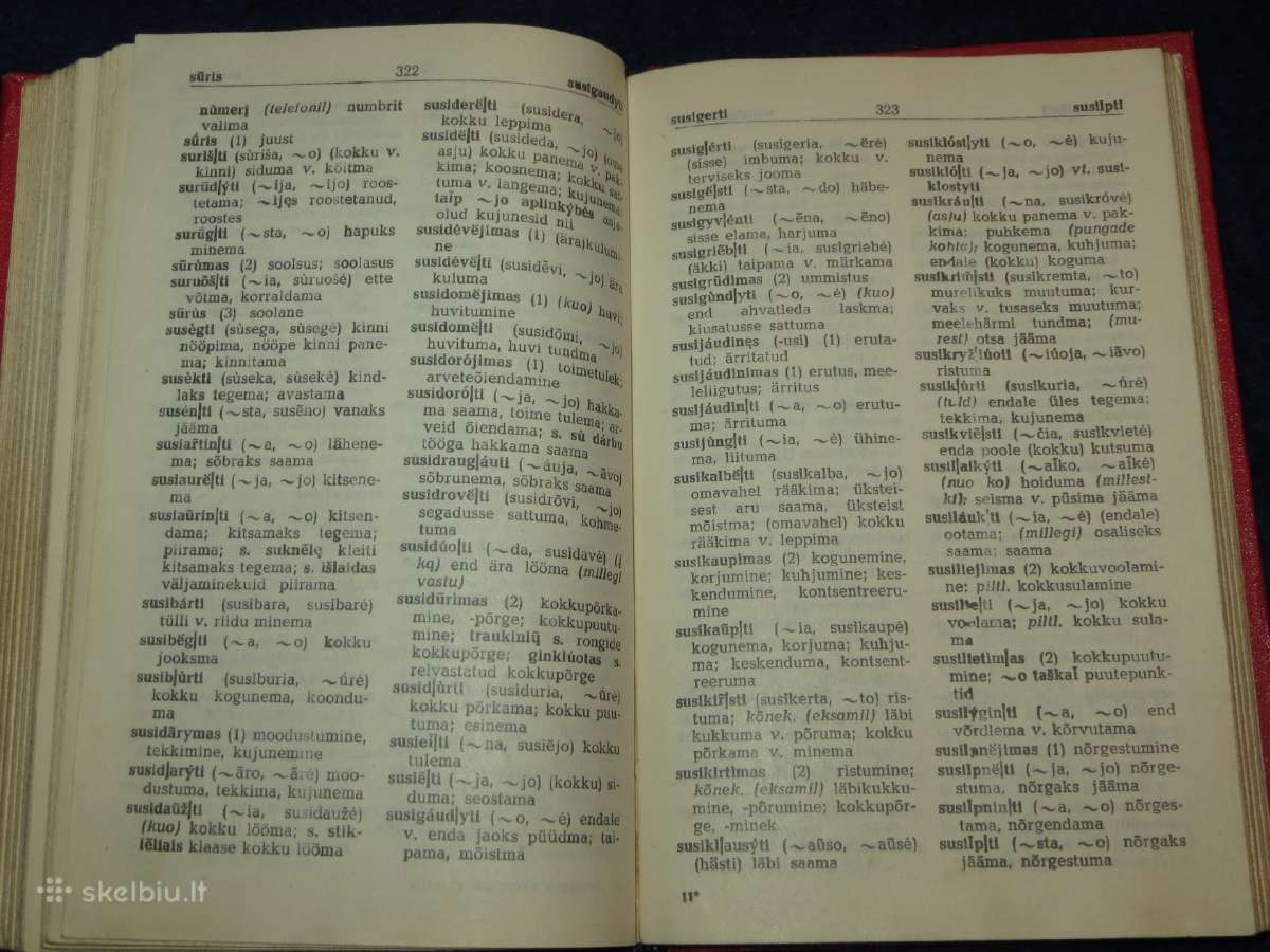Knyga Lietuvių-estų kalbų žodynas 1969 - nuotraukos Nr. 11