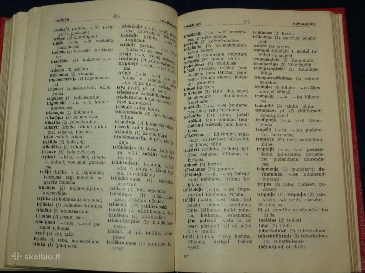 Knyga Lietuvių-estų kalbų žodynas 1969 - nuotraukos Nr. 12