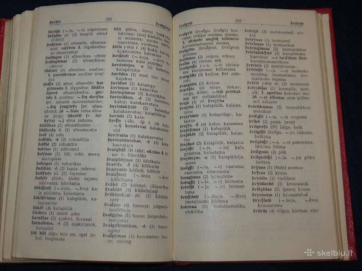 Knyga Lietuvių-estų kalbų žodynas 1969 - nuotraukos Nr. 13