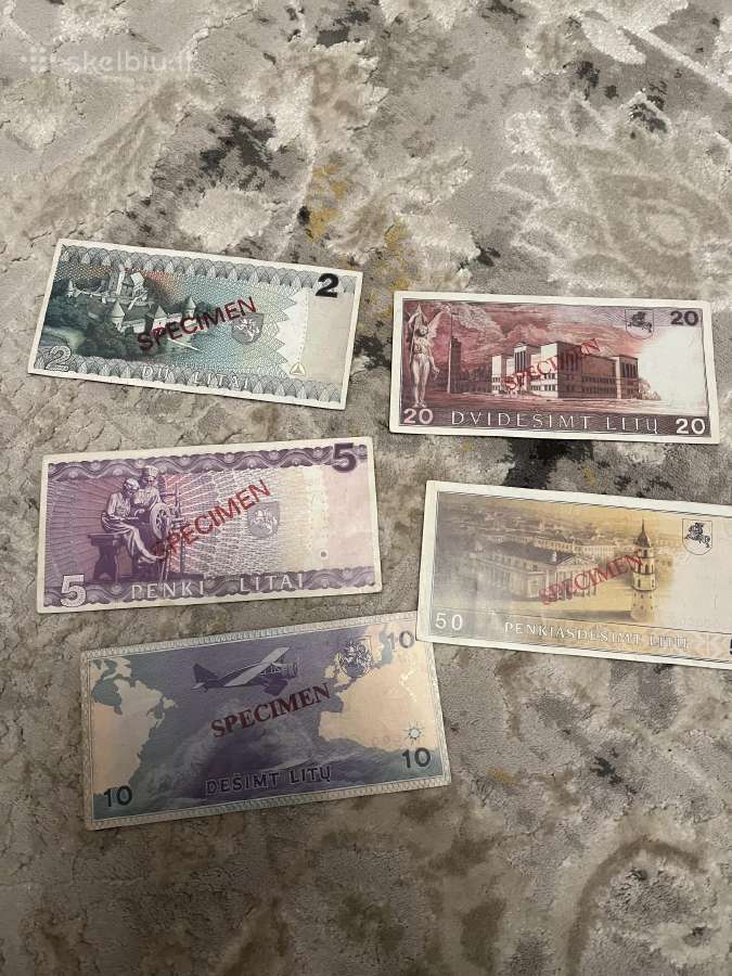 Litų buklėtai - nuotraukos Nr. 2