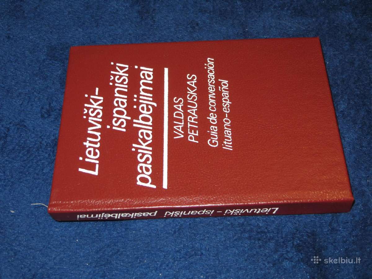 Knyga Lietuviški-ispaniški pasikalbėjimai 1989 - nuotraukos Nr. 2