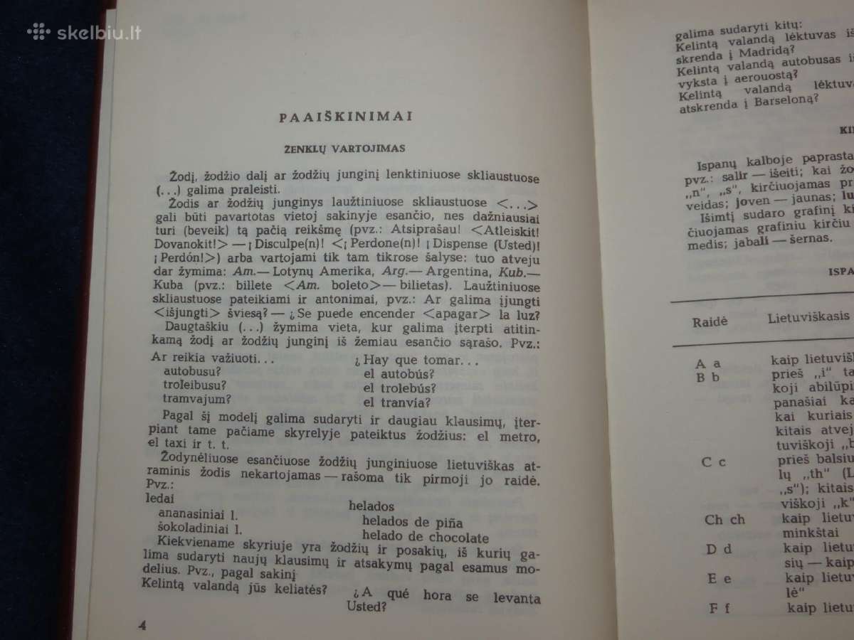 Knyga Lietuviški-ispaniški pasikalbėjimai 1989 - nuotraukos Nr. 5