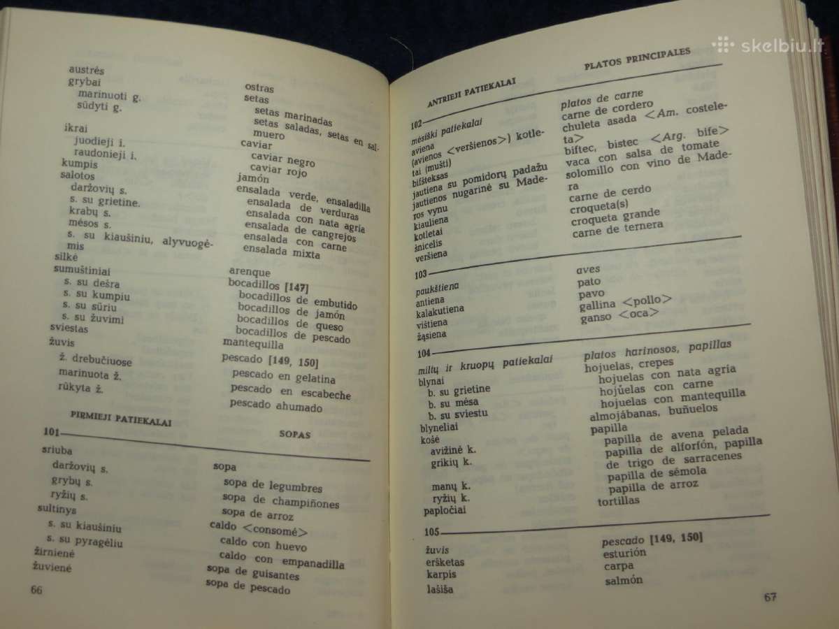 Knyga Lietuviški-ispaniški pasikalbėjimai 1989 - nuotraukos Nr. 9