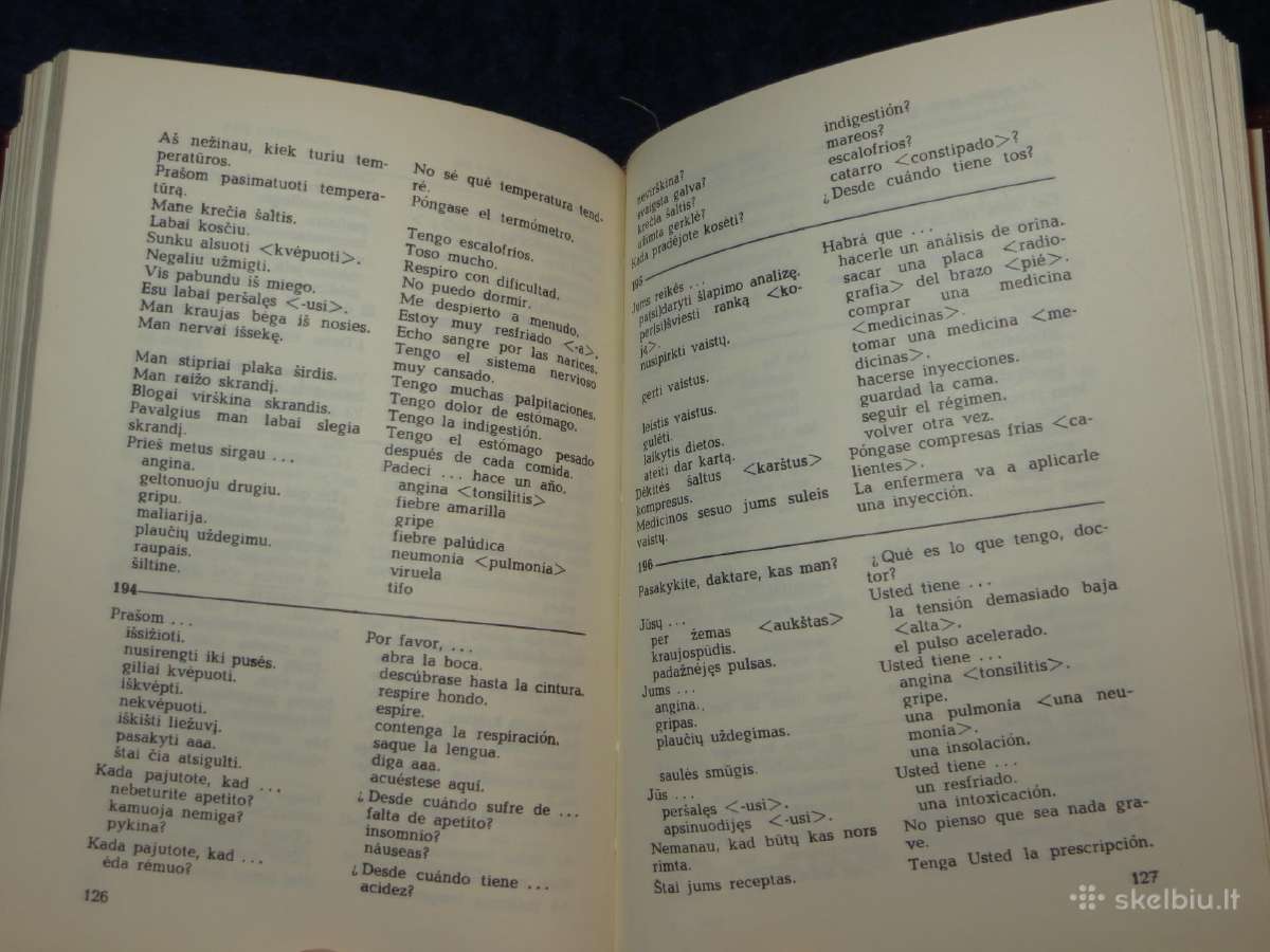 Knyga Lietuviški-ispaniški pasikalbėjimai 1989 - nuotraukos Nr. 11