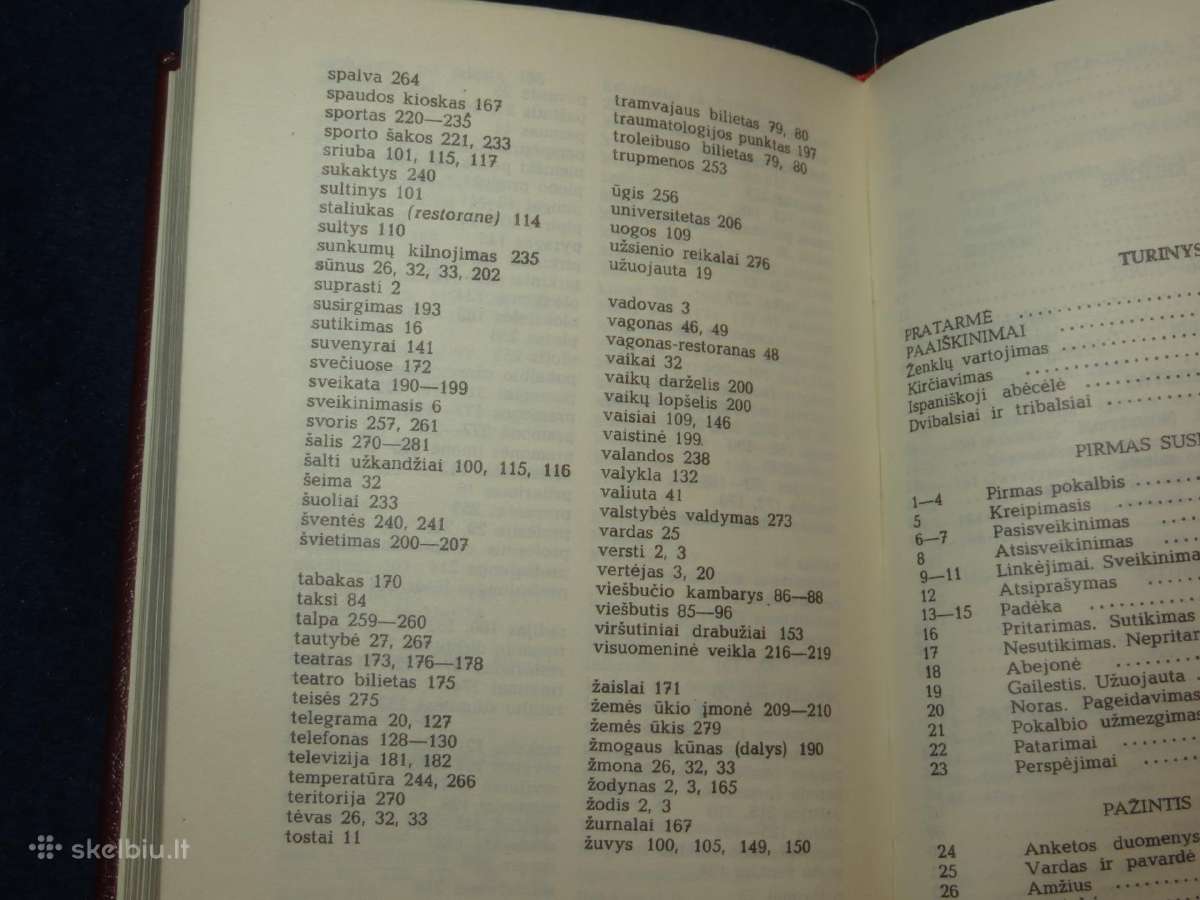 Knyga Lietuviški-ispaniški pasikalbėjimai 1989 - nuotraukos Nr. 13