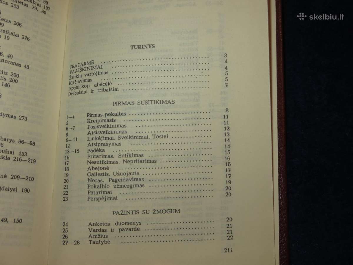 Knyga Lietuviški-ispaniški pasikalbėjimai 1989 - nuotraukos Nr. 14