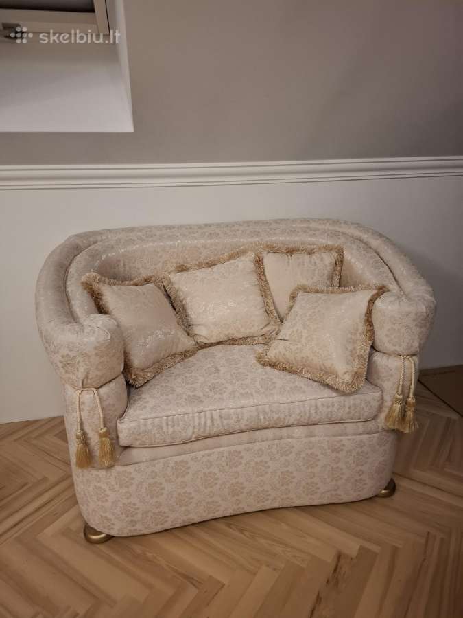 Sofa Sofkutė Kušetė Minkštas kampas