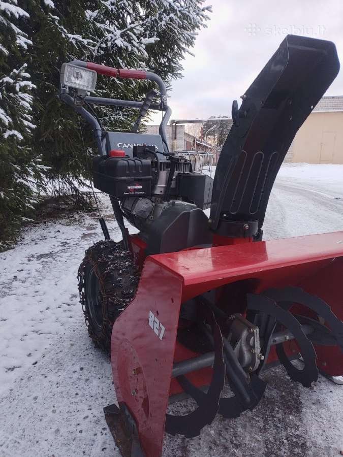 Galingas Canadian 8hp Sniego Valimo Mašina.