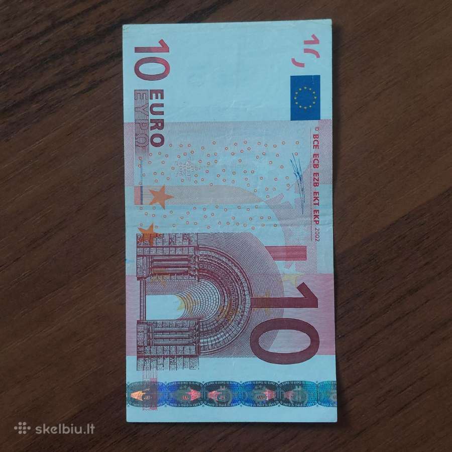 10 Euro 2002 X - Germany / Frequency 4% - nuotraukos Nr. 3