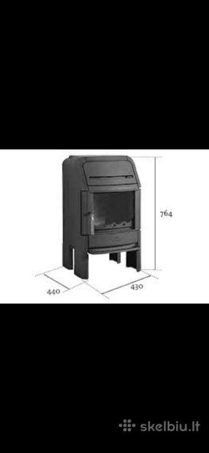 Akcija! Norvegiška ketaus krosnelė Jotul F220 - nuotraukos Nr. 9