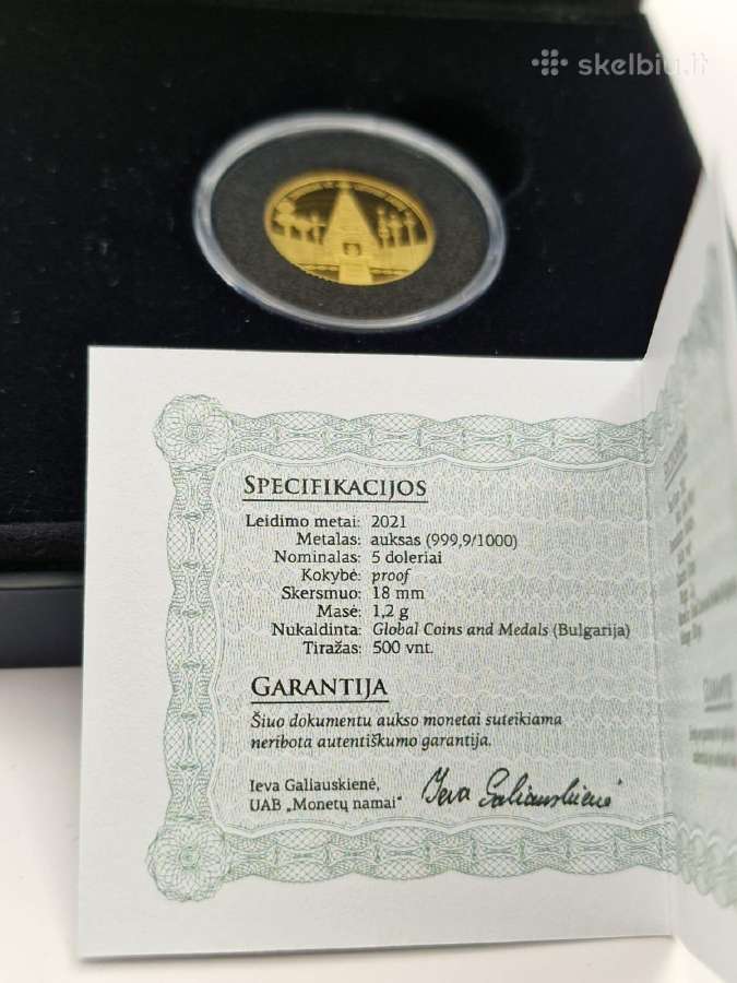 Moneta 100-osios paminklo "Žuvusiems už Lietuvos l - nuotraukos Nr. 5