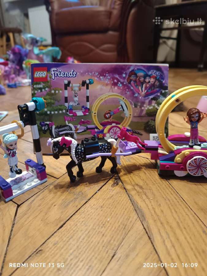 Lego Friends rinkinys su instrukcija