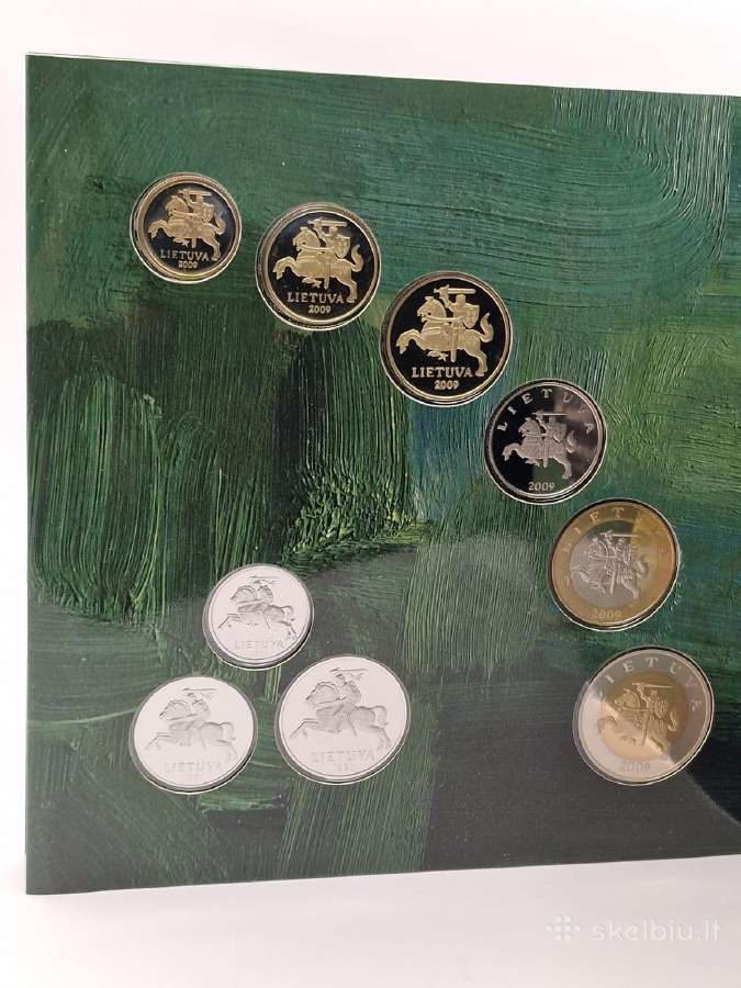 Tiražas tik 500 vnt., Proof, numizmatinis litų rin - nuotraukos Nr. 4