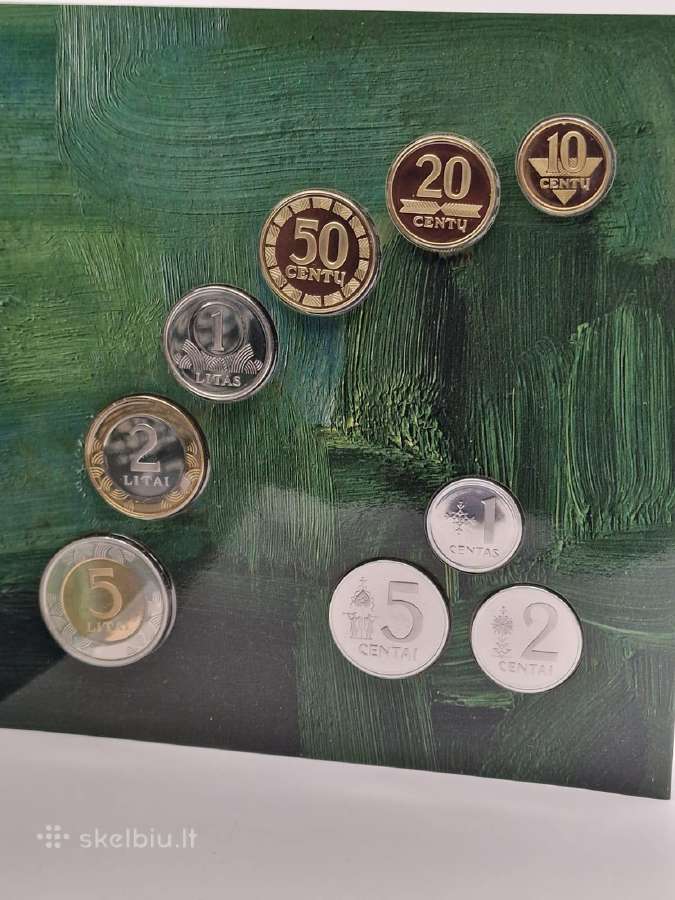 Tiražas tik 500 vnt., Proof, numizmatinis litų rin - nuotraukos Nr. 5