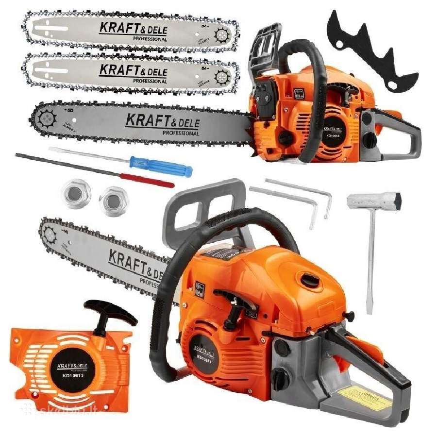 Benzininis grandininis pjūklas 5,9 Ag / 16"(40cm) - nuotraukos Nr. 2