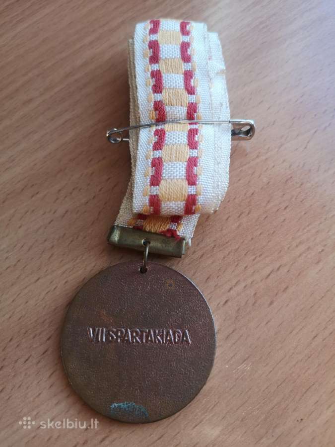 Medalis VII Spartakiada 3vieta - nuotraukos Nr. 2