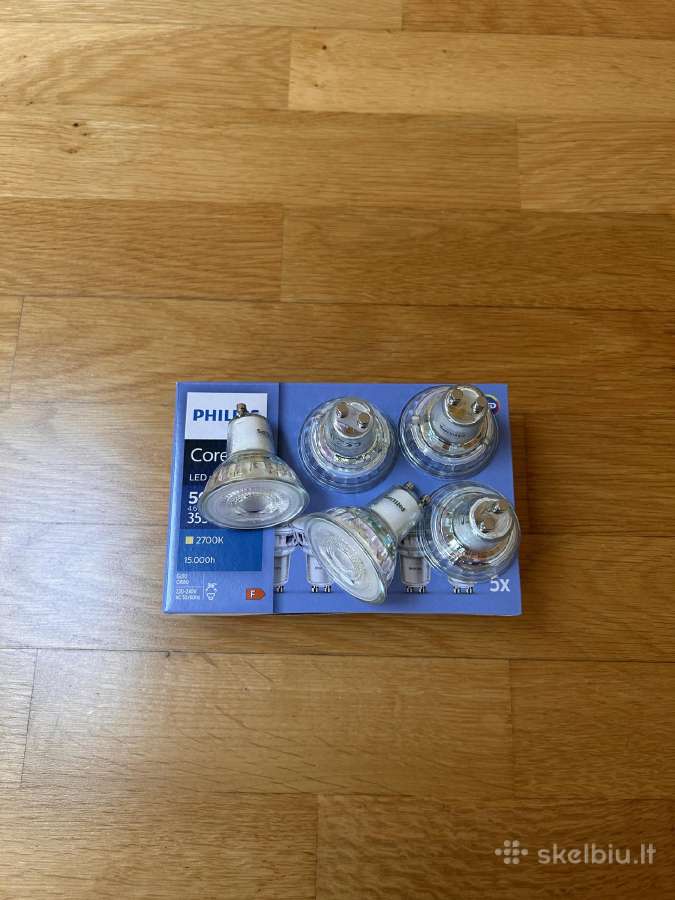 Philips Corepro LED 4.6w Gu10 2700k (5vnt. pak.) - nuotraukos Nr. 2