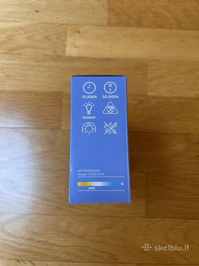 Nauja Philips Corepro LED 10w A60 E27 3000k - nuotraukos Nr. 4