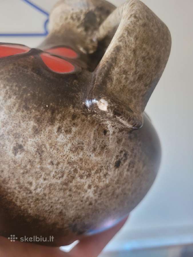 Scheurich 60's-70's Fat Lava Vase #423-18 - nuotraukos Nr. 4