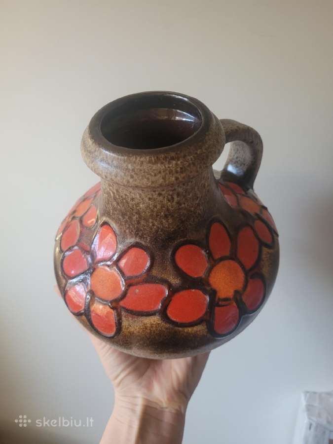 Scheurich 60's-70's Fat Lava Vase #423-18 - nuotraukos Nr. 5