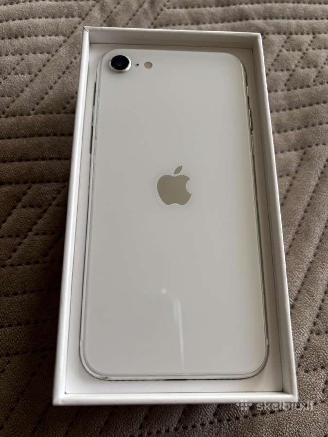 Parduodu iPhone Se 128gb 2020 baltas - nuotraukos Nr. 2