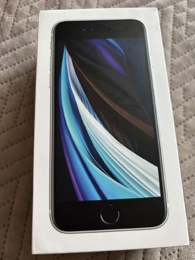 Parduodu iPhone Se 128gb 2020 baltas - nuotraukos Nr. 3