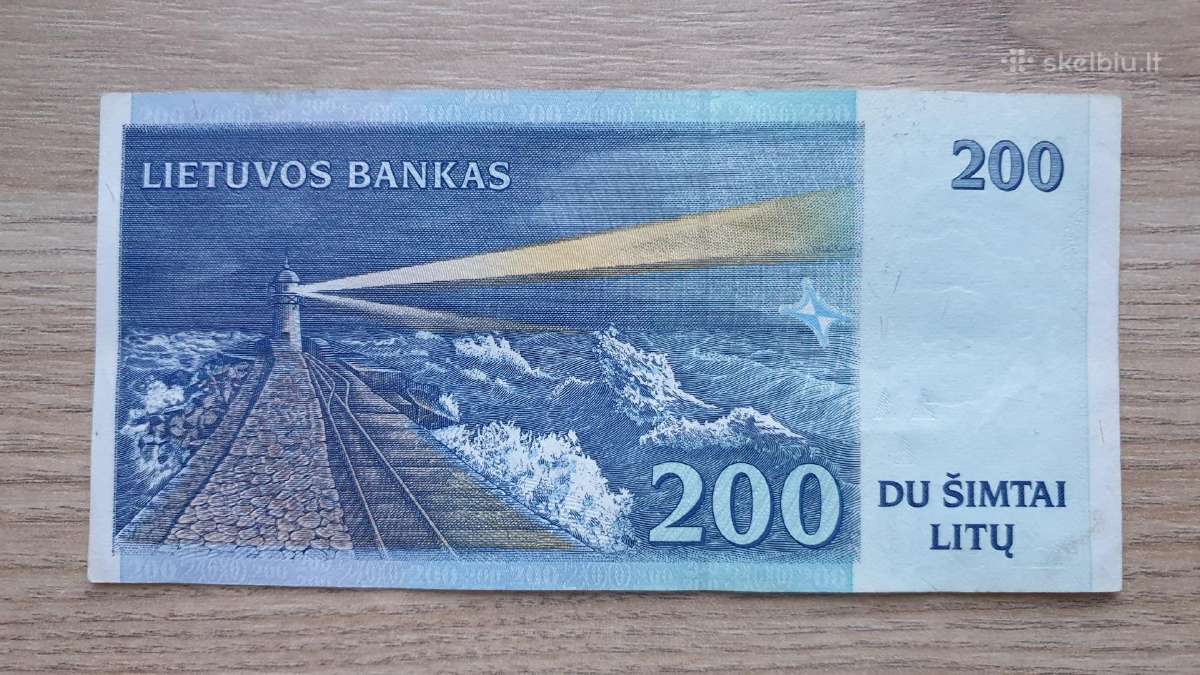 1997 metų 200 litų - nuotraukos Nr. 2
